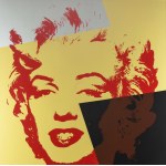 Andy Warhol (1928 Pittsburgh - 1987 Nowy Jork), Golden Marylin 11.44