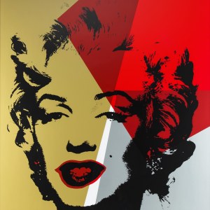 Andy Warhol (1928 Pittsburgh - 1987 Nowy Jork), Golden Marylin 11.42