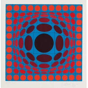 Victor Vasarely (1908 Pécs - 1997 Paryż), Bez tytułu, ok. 1970 r.