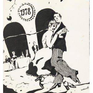 Andrzej Czeczot (1933 Kraków - 2012 Warszawa), Okładka do pisma RADAR, 1978