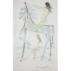 Salvador Dalí (ur. 1904 - zm. 1989), Z cyklu „Pieśń nad Pieśniami, 1971