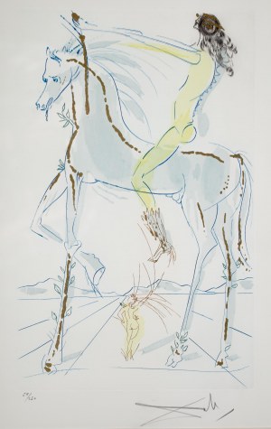 Salvador Dalí (ur. 1904 - zm. 1989), Z cyklu „Pieśń nad Pieśniami