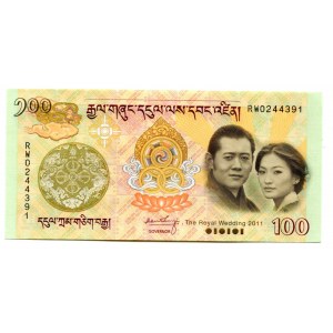 Bhutan 100 Ngultrum 2011