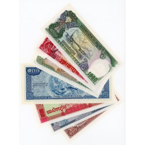 Cambodia Lot of 7 Banknotes 1979 - 1992