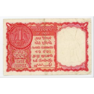 India 1 Rupee 1957