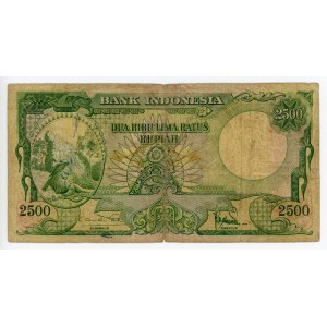 Indonesia 2500 Rupiah 1957 (ND)