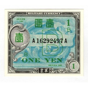 Japan 1 Yen 1945 Allied Occupation