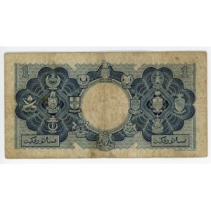 Malaya & British Borneo 1 Dollar 1953