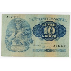 Estonia 10 Krooni 1937