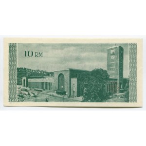 Germany - Third Reich 10 Reichsmark 1945 R