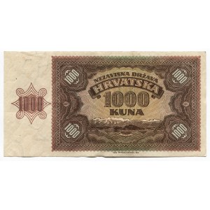 Croatia 1000 Kuna 1941