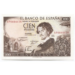 Spain 100 Pesetas 1965 (1970)