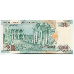 Turkey 20 Lira 2005