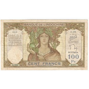 New Caledonia 100 Francs 1963