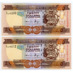 Solomon Islands 2 x 20 Dollars 2006 (ND)