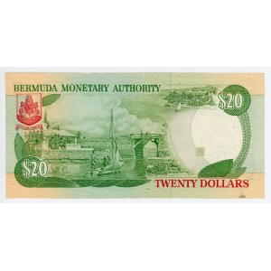 Bermuda 20 Dollars 1999