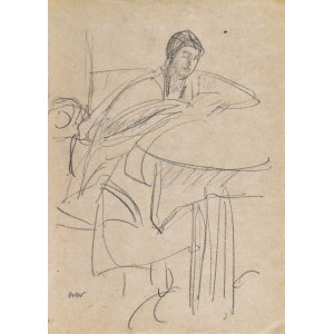Wojciech WEISS (1875-1950), Maryla czytająca przy stole