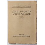 Słownik botaniczny łacińsko-małoruski, 1936 r.