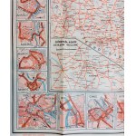 Korytko, Samochodowa mapa Polski, Katowice 1948 r.