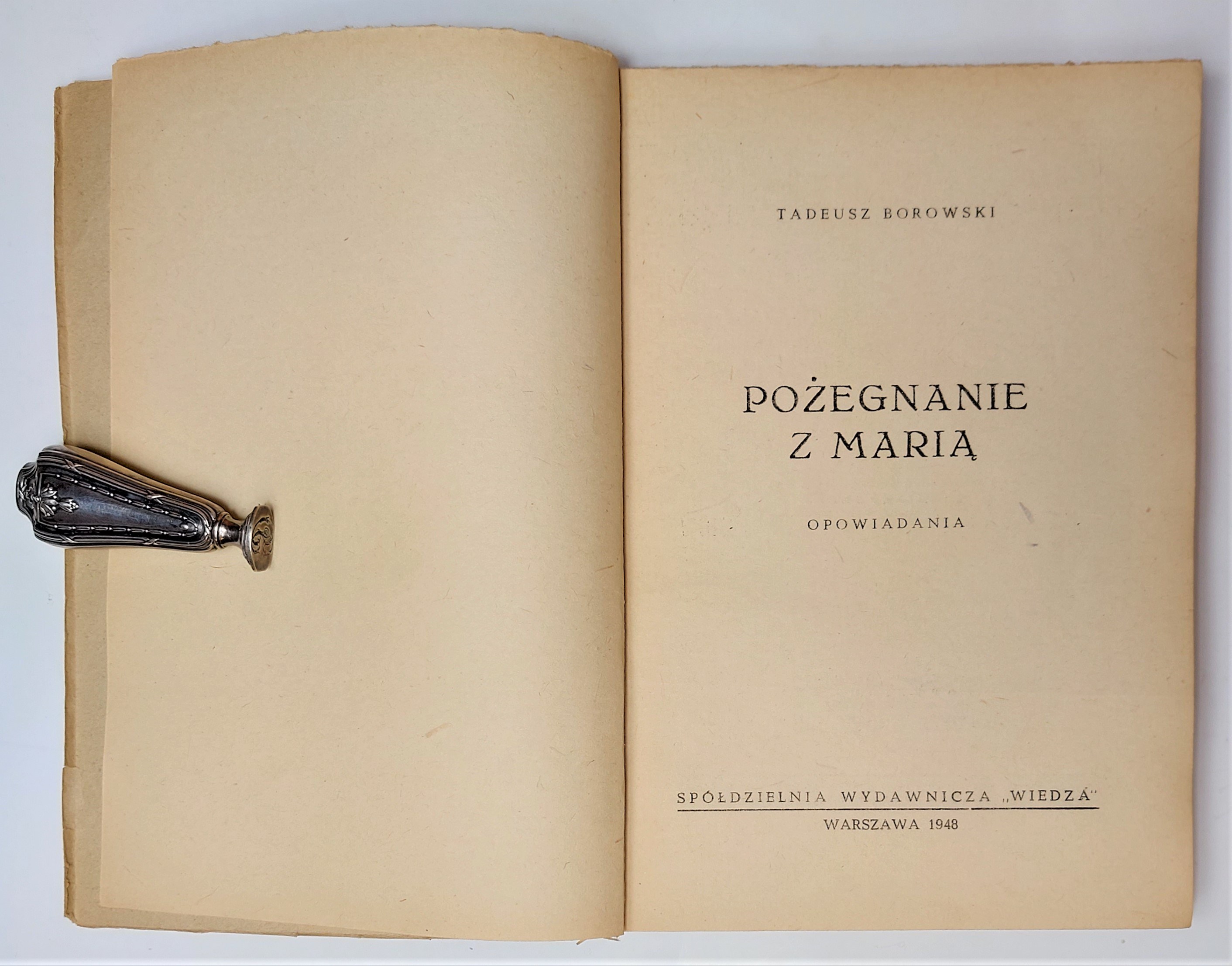 Borowski, Pożegnanie z Marią, Warszawa 1948 r. - Aukcja internetowa