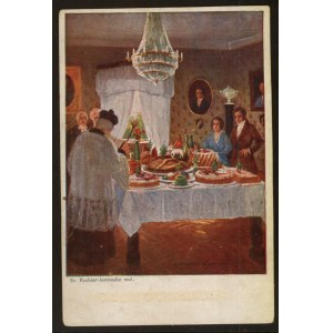 Święcenie pokarmów wg obrazu B.Rychter -Janowskiej