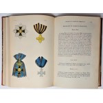 [Falerystyka] Wahlen, Ordres de chevalerie, 1844 r. 96 kol. litografii