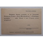 4 dokumenty Stronnictwa Narodowego Wodzisław Śląski - Warszawa.
