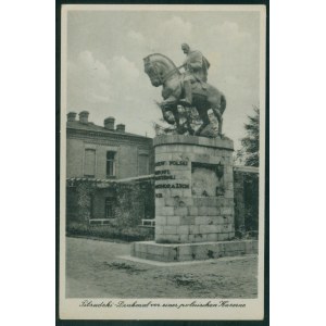 Komorowo k. Ostrowi Mazowieckiej – Pomnik Piłsudskiego, Pilsudski Denkmal Ver. Fritz Krauskopf,