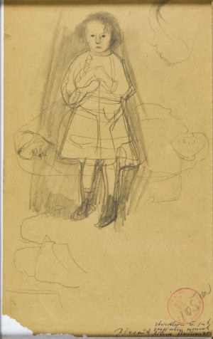 Artur MARKOWICZ (1872-1934), Szkic kobiety / Szkic dziecka