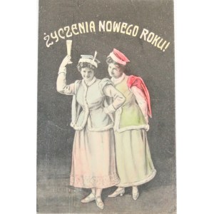 Życzenia Nowego Roku! ok. 1908