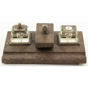 EKRYTUAR I SUSZKA W STYLU ART DECO, ok. 1920