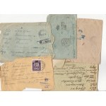 Zestaw listów z frontu z 1944 – 1945 od żołnierza do rodziców i żony(?)na Kresach – zaciąga się w Białymstoku, zdobywa Berlin,