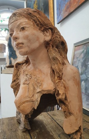 Joanna Bruździńska, Dziewczyna z piersią, 2020