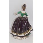 tańcząca dama, Wiedeń XIX w. 25 cm