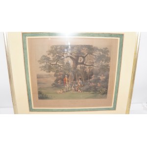 angielska grafika Shooting plate IV