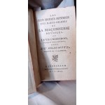 1768. KÖPPEN CARL FRIEDRICH, Les Plus secrets mystères des hauts grades de la maçonnerie dévoilés, ou le Vrai rose-croix, traduit de l'anglais. Suivi du Noachite, traduit de l'allemand.