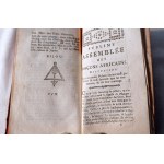 1768. KÖPPEN CARL FRIEDRICH, Les Plus secrets mystères des hauts grades de la maçonnerie dévoilés, ou le Vrai rose-croix, traduit de l'anglais. Suivi du Noachite, traduit de l'allemand.