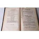 1839. GRAND ORIENT DE FRANCE, Statuts et réglemens généraux de l'ordre maçonnique en France.