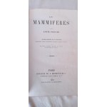 1869. FIGUIER LOUIS, Tableau de la nature. La vie et les mœurs des animaux. Les Mammifères (…).