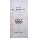 1849. VOLTAIRE Arouet François-Marie, Histoire de Charles XII roi de Suede (…).