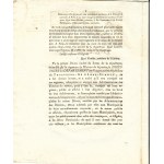 1793. DECRET de la Convention Nationale du 26 mars 1793, l’an second de la Republique Françoise. Loi au Conseil du Départemenr des Vosges et consigné sur ses registrem le 13 avril suivant.