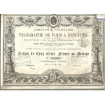 1879. ZBIÓR 4 francuskich akcji dekoracyjnych.