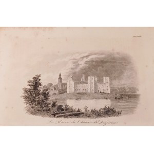 1836. CHODŹKO Leonard, Les Ruines du Chateau de Drzewica.