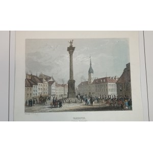 1836. ROUARGUE Emille, Varsovie (Colonne Sigismond).