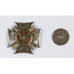 Odznaka 52 Pułk Piechoty podoficerska