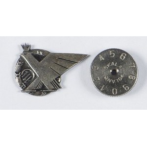Miniatura odznaki 1 pułk lotniczy