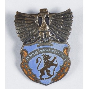 Odznaka pamiątkowa w formie orła Za Naszą i Waszą Wolność