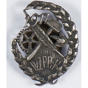Odznaka pamiątkowa Polskiego Związku Zawodowego Pracowników Przemysłu i Handlu 1917