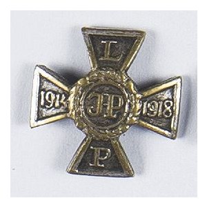 Miniatura odznaki Krzyż Związku Legionistów Polskich