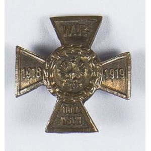 Miniatura odznaki pamiątkowej Dowództwo Wojska Polskiego Wschód 1918-1919